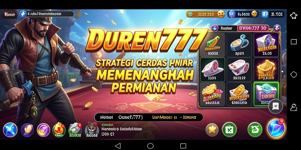Tampilan gameplay mendalam dalam DUREN777 yang menantang strategi.