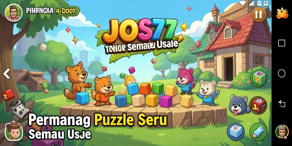 Screenshot gameplay JOS77 menampilkan aksi seru permainan Puzzle.