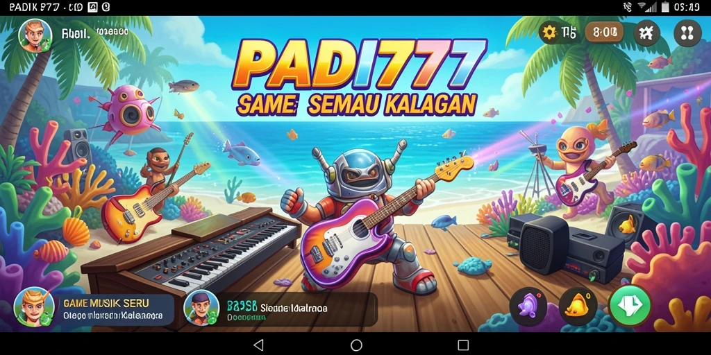 Tampilan gameplay PADI777 yang menarik dan interaktif.