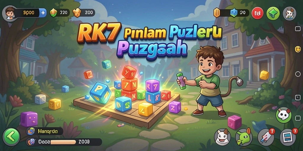 Gameplay RK77 yang mengasyikkan dan penuh teka-teki menantang.