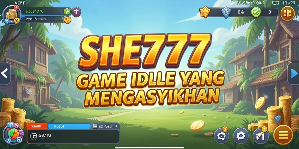Screenshot gameplay SHE777 yang menampilkan aksi santai dan interaksi strategis.